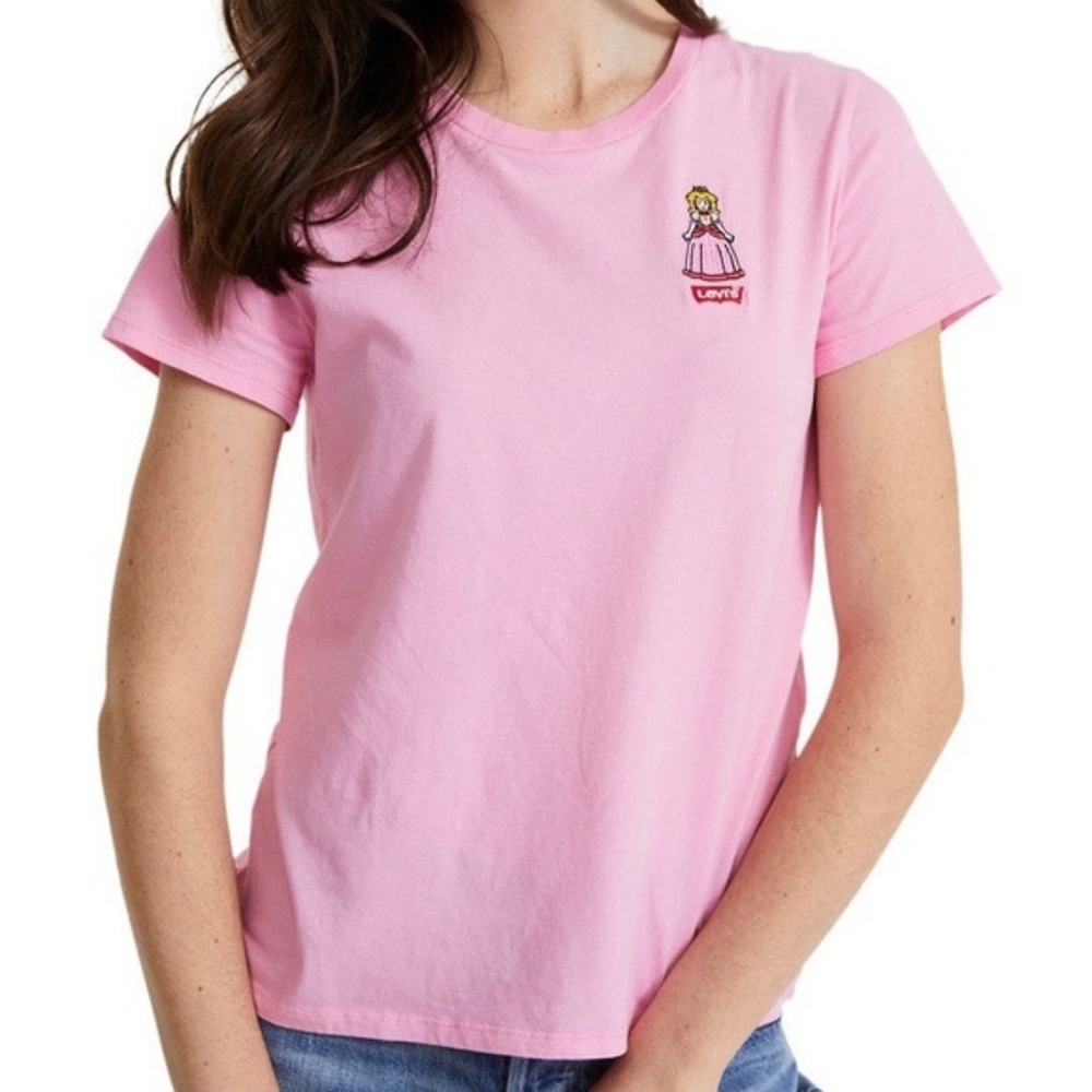 Levi's x super Mario peach shirt